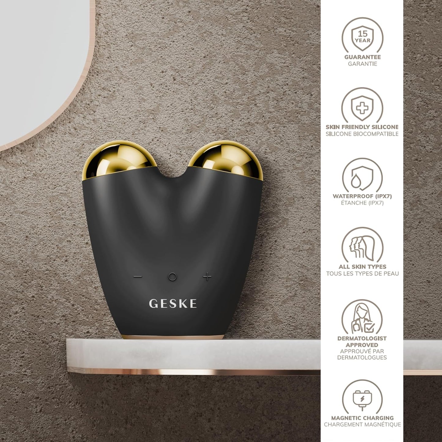 Lifting facial con microcorriente | 6en1